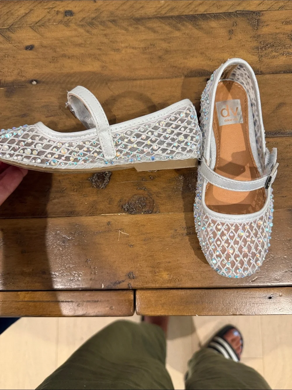 Dolce vita sparkly kids shoes